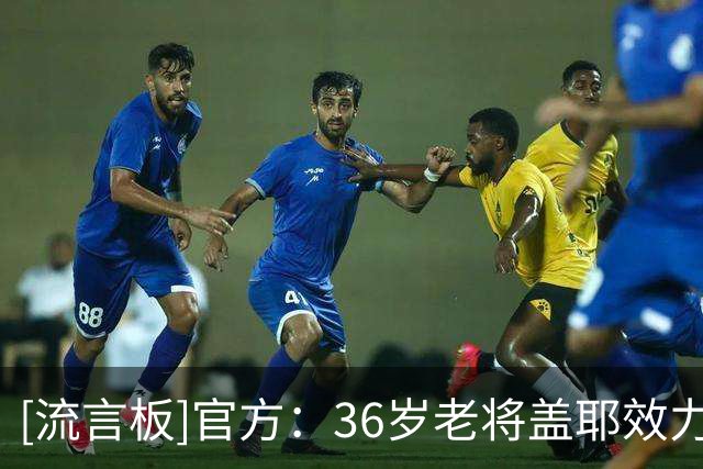 [流言板]官方：36岁老将盖耶效力7年后离开埃弗顿，据悉前往沙特踢球